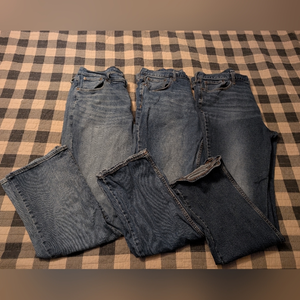 3 Pair Men's Boot cut Jeans